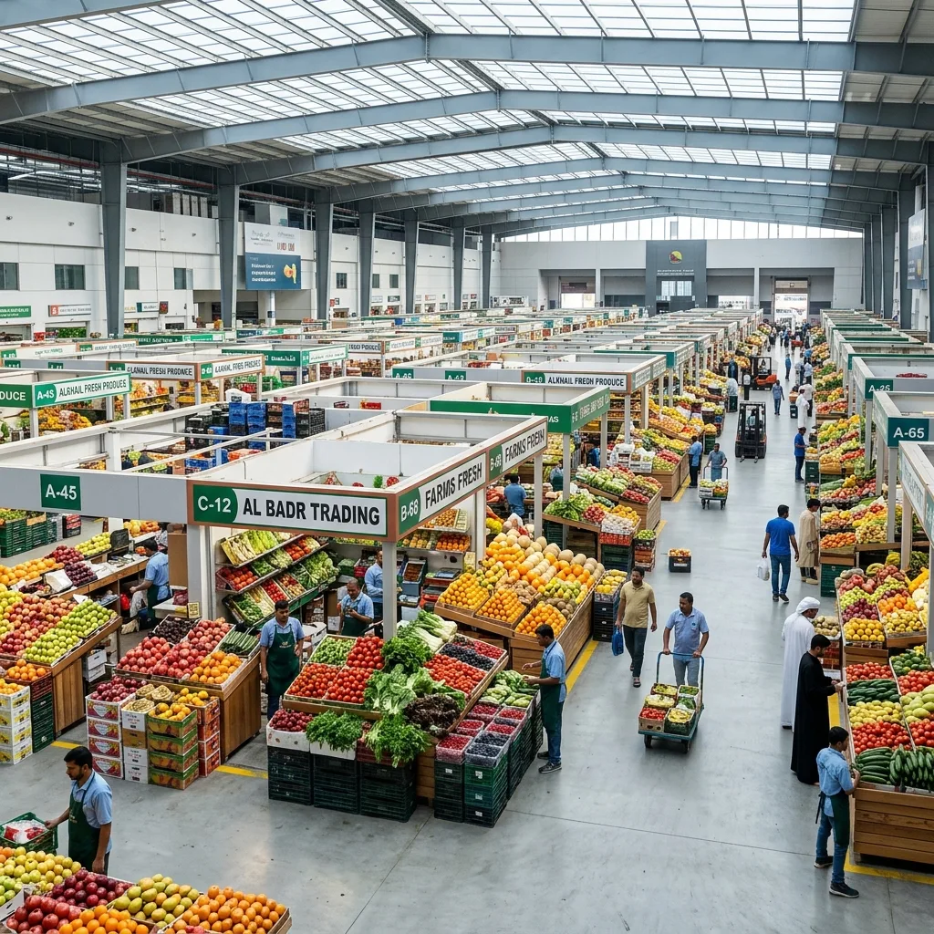Aweer Fruits and Vegetables Market in Dubai