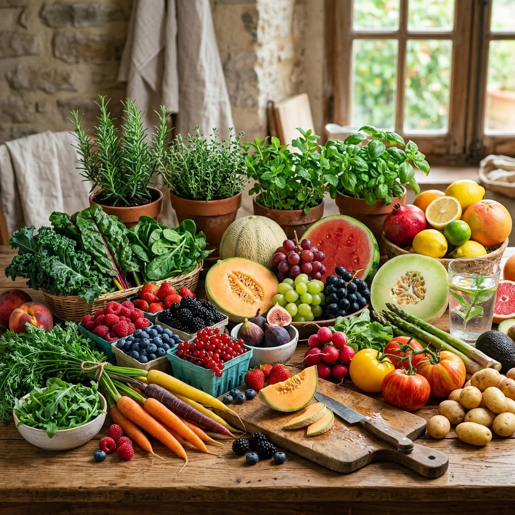 Fresh colourful produce ready for wholesale supply
